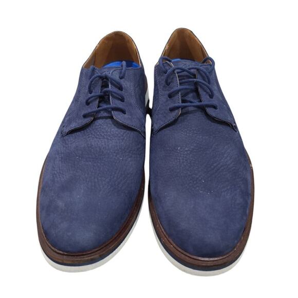 Clarks Men\'s Derby Lace-Up Oxford Dress Shoe Blue Size 8.5 main image 12